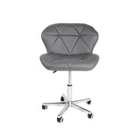 Panana Office Chair Faux Leather Padded Seat 360 degree Swivel Flexible Rotation Home Study Seating Bedroom Makeup chair