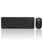 2.4G Wireless Silent Keyboard And Mouse Round Keycap Keyboard Gaming Mouse For Macbook Lenovo Dell Asus HP Laptop PC Computer