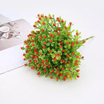 2019 New Fake flowers 1PC mini Artificial Flower DIY scrap booking floral Wedding Party Home Decorations Festival Supplies