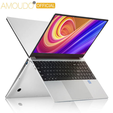 AMOUDO 15.6 inch i7 Gaming Laptops 8G RAM 1TB 512G 256G 128G SSD Laptop Ultrabook Dual Band WIFI Win10 Notebook Computer