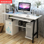 Large Computer Table Professional Gaming Table with Locker Drawer Wood Desktop Computer Desk for Home Office Free Shipping