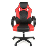 Adjustable Office Chair Home Computer Armchair High-Back Ergonomic Reclining Swivel Gaming Chair Synthetic Leather Chair HWC