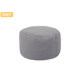 Small Round Beanbag Sofas Cover Waterproof Gaming Bed Chair Seat Bean Bag Solid Color Lounger Chair Sofa Cotton Linen Chair Cove